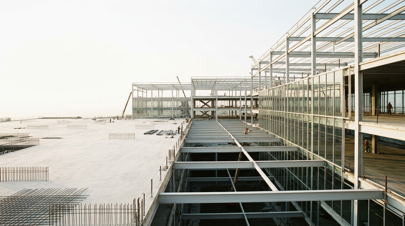 Monumental commercial infrastructure